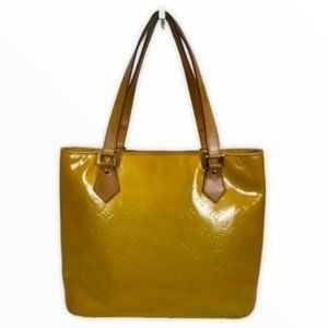 Authentic Louis Vuitton Shoulder Bag Houston Yellow
